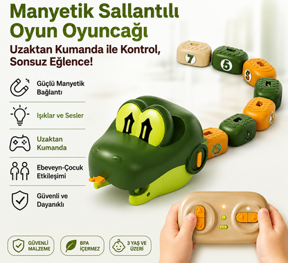 ZiggZagg™ | Uzaktan Kumandalı Modüler Hareketli Timsah